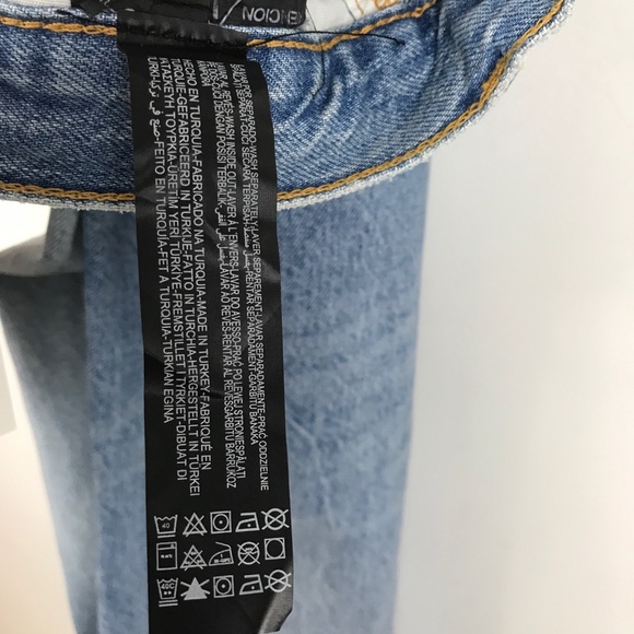 Zara The Truth Slim Jeans in Sky Blue Size 14 - Picture 9 of 14